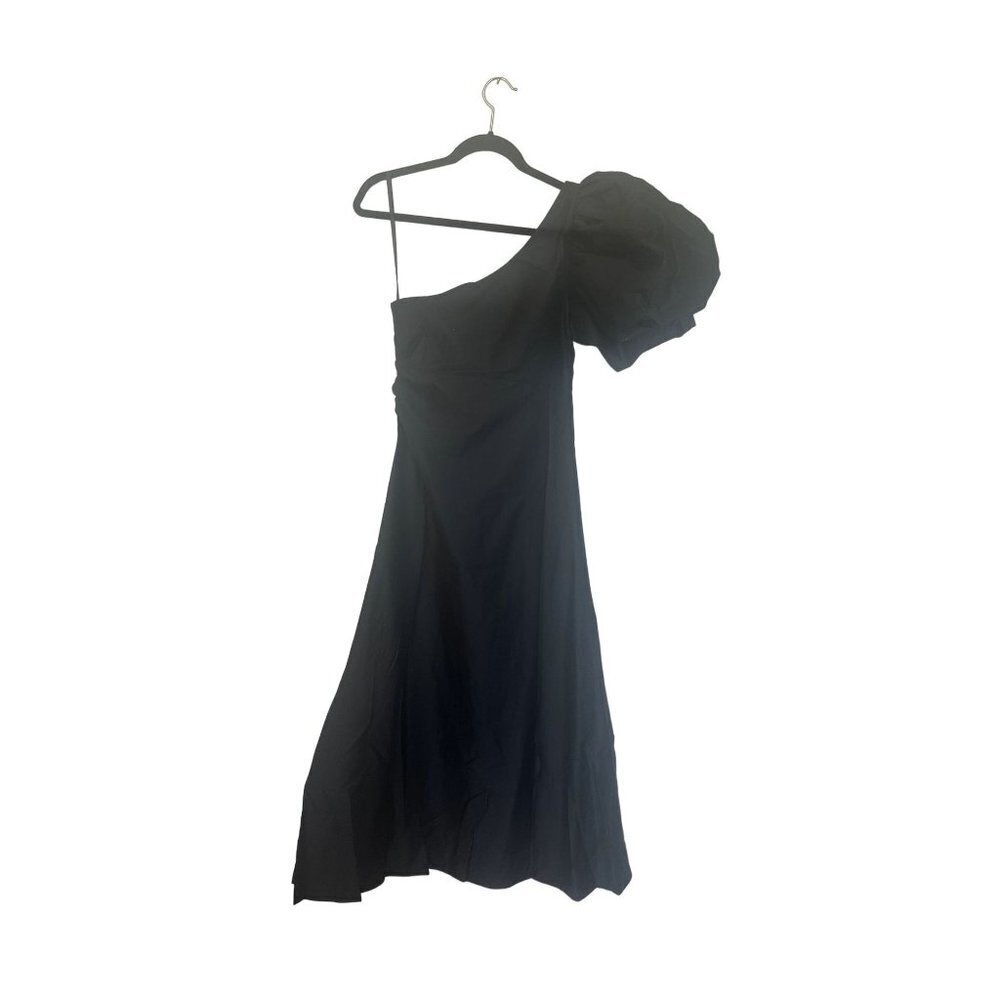 NWT Anthropologie Aureta Studio Black Evening Dress S - Picture 11 of 14